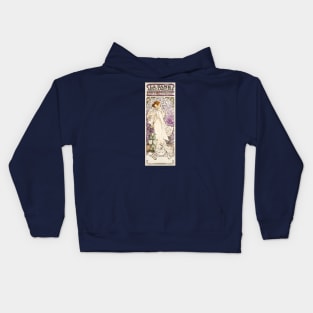 Art Nouveau 1920s Art Kids Hoodie